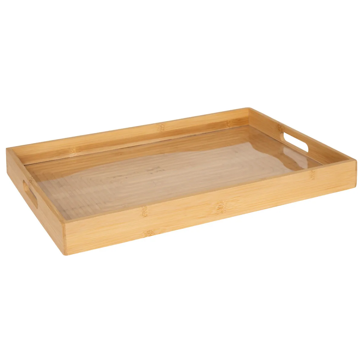 5five Encimera Y Lavavajillas>Bandeja rectangular beige de bambú