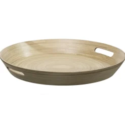 5five Encimera Y Lavavajillas>Bandeja Redonda Bambú Natural 42Cm