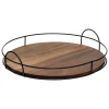 secret d'gourmet Encimera Y Lavavajillas>Bandeja redonda MINA natural de bambú 34cm