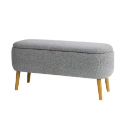 hôma Puff Y Banquitos>Bano doble gris con almacenaje