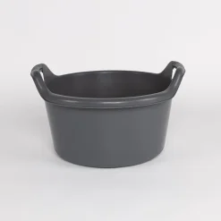 Cestas Y Palanganas>Barreño gris 20L