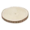 Placas Calefactoras Y Tablas De Cortar>Base Decorativa Redonda De Madera