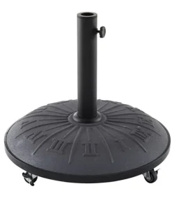 hespéride Parasol Y Bases>Base para parasol hormigón c/ruedas 25kg