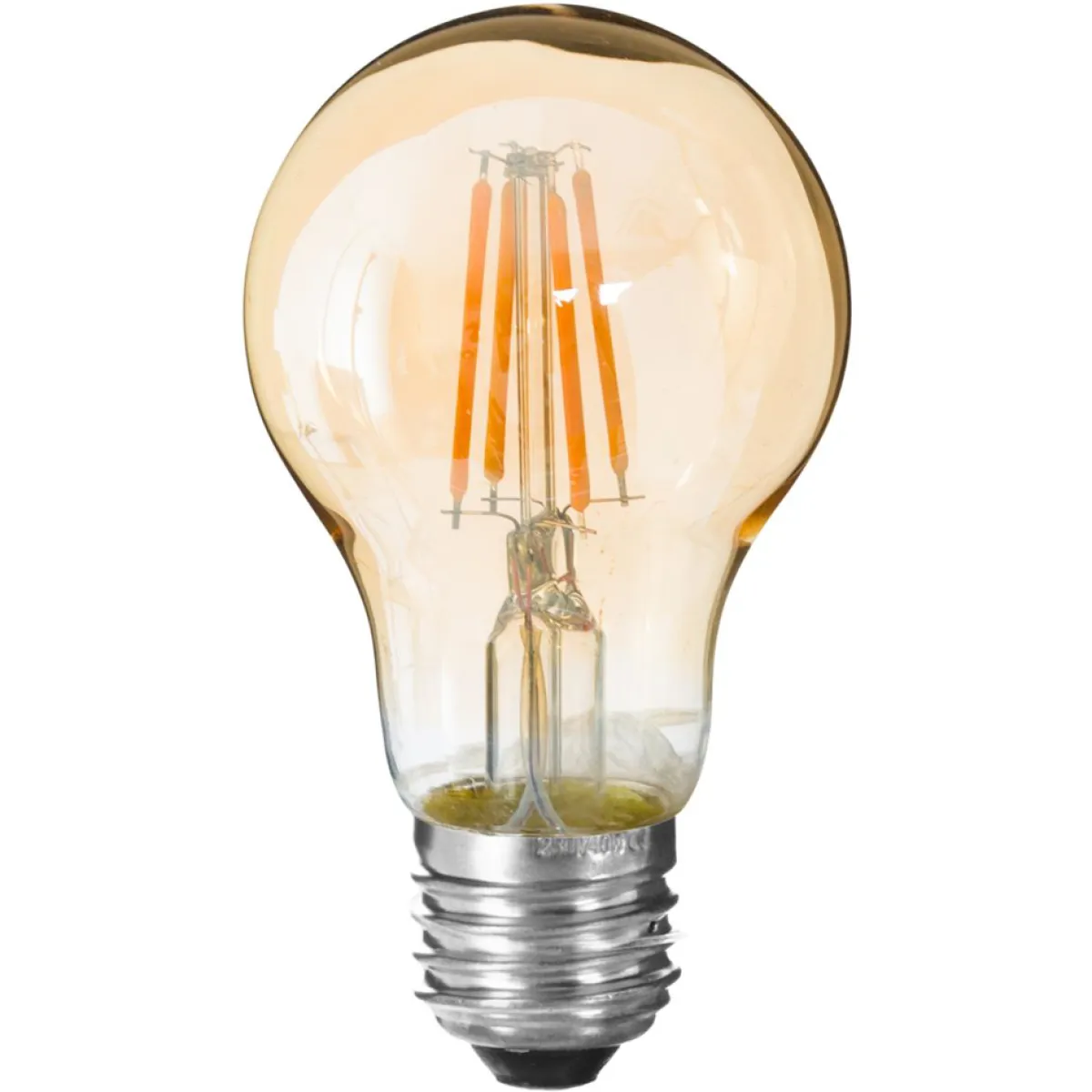 atmosphera Lámparas Y Alargadores>Bombilla Vintage Led Ámbar A60 2W E27