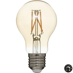 atmosphera Lámparas Y Alargadores>Bombilla Vintage Led Ámbar A60 2W E27