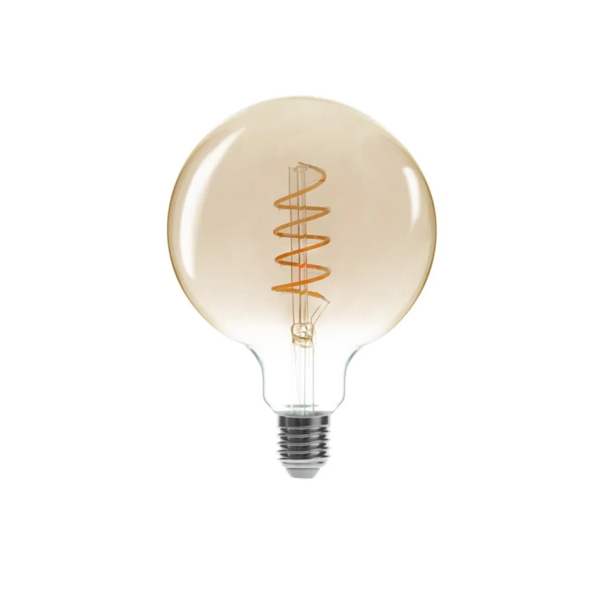 atmosphera Lámparas Y Alargadores>Bombilla VINTAGE ámbar espiral led G125 4.9W E27