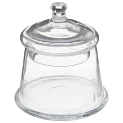 5five Platos Para Tartas, Tartas Y Bombones>Bombonera De Vidrio C/Tapa 12x13Cm