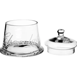 5five Platos Para Tartas, Tartas Y Bombones>Bombonera De Vidrio C/Tapa Y Pie