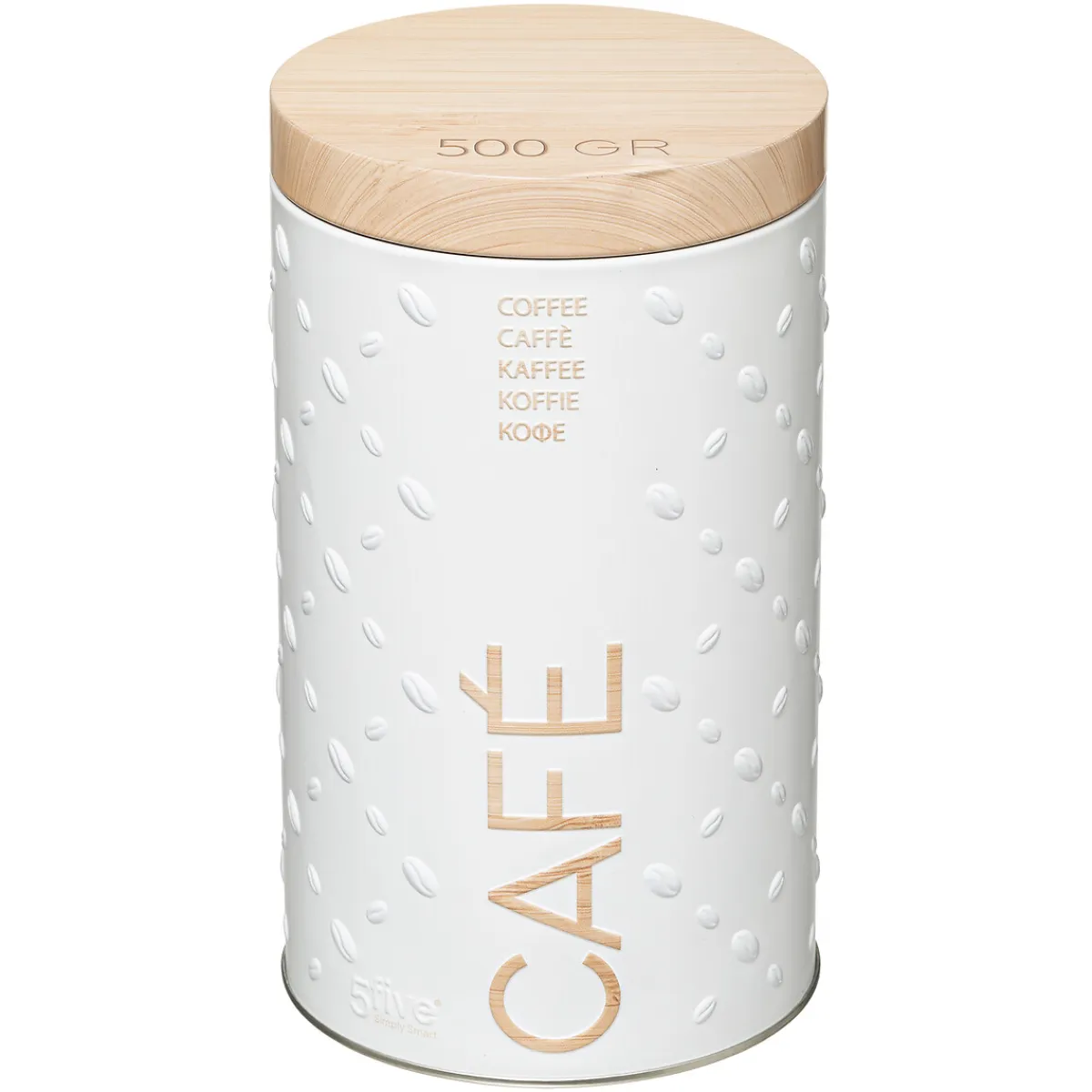 Cajas Y Frascos>Bote para café metálico 500g