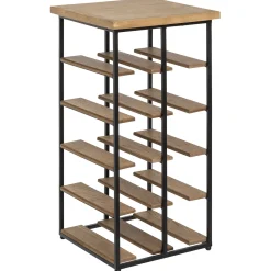 atmosphera Bodegas>Botellero P/10 Botellas Metal/Madera