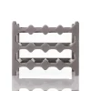 Bodegas>Botellero para 12 botellas gris pardo