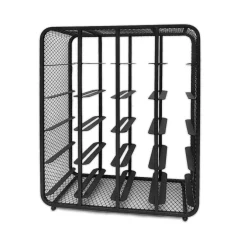 Bodegas>Botellero para 20 botellas negro 40cm