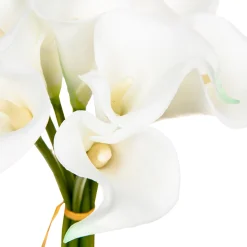 atmosphera Plantas Y Flores Artificiales>Bouquet Con 8 Cartuchos Blancos 36Cm