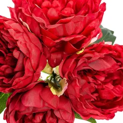 atmosphera Plantas Y Flores Artificiales>Bouquet Con 4 Peónias 30Cm