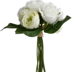 atmosphera Plantas Y Flores Artificiales>Bouquet De Flores Blancas 30Cm
