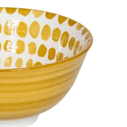 secret d'gourmet Tazas Y Tazones>Bowl Alive De Cerámica Amarillo 15.5Cm