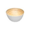 secret d'gourmet Cuencos, Fuentes Y Ensaladeras>Bowl De Bambú Blanco 17Cm
