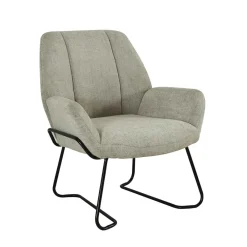 Sofás Y Sillones>Butaca MEDINA de tejido beige