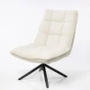 Sofás Y Sillones|Estilo Contemporaneo>Butaca Mel Giratoria Tejido Crudo