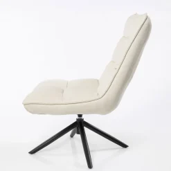Sofás Y Sillones|Estilo Contemporaneo>Butaca Mel Giratoria Tejido Crudo