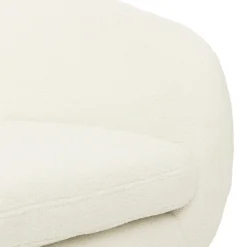 atmosphera Sillas, Sillones Y Bancos|Estilo Contemporaneo>Butaca SOLARO blanco de pelo