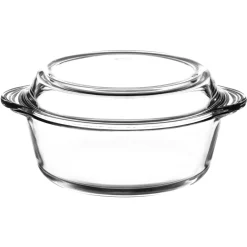 Cazuelas, Sartenes Y Hervidores>Cacerola Borcam De Vidrio 2175Cc