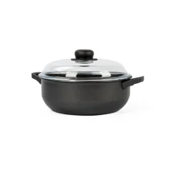 Cazuelas, Sartenes Y Hervidores>Cacerola Natura Antiadherente C/Asa 24Cm