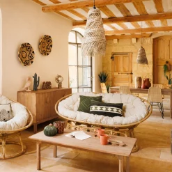 atmosphera Accesorios|Estilo Étnico>Cactus Decorativo De Cerámica 40cm