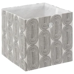 5five Cajas De Almacenamiento Y Organizadores>Caja de almacenaje con estampado 31x31cm