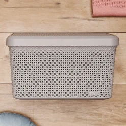 Accesorios De Almacenamiento>Caja De Almacenaje Con Tapa 17.3L