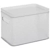 5five Accesorios De Lavabo>Caja de almacenaje GAMME PLASTOR gris 4,5L