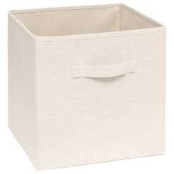 5five Cajas De Almacenamiento Y Organizadores>Caja de almacenaje TIDY beige 31x31cm