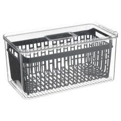 Cajas Y Frascos>Caja de almacenamiento apilable 16.4x15x32.5cm