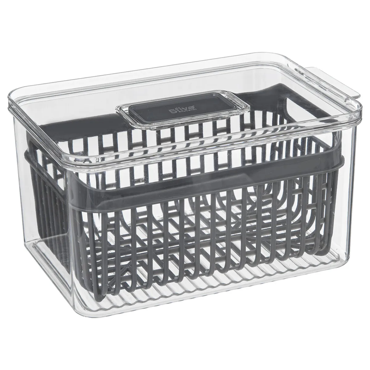 Cajas Y Frascos>Caja de almacenamiento apilable 15.5x12x24cm