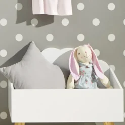 Niños atmosphera4kids Montessori>Caja De Juguetes De Mdf Nube 58x45x28Cm