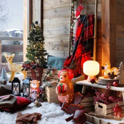 atmosphera Cestas Y Baúles|Estilo Rústico>Caja De Madera Factory 34x24x18Cm