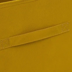 5five Cajas De Almacenamiento Y Organizadores>Caja De Tnt Mostaza 31x31Cm