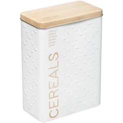 Cajas Y Frascos>Caja P/Cereales Metal Scandi 17x9x24Cm