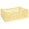 Niños atmosphera4kids Almacenamiento>Caja plegable amarilla 15x30x40cm