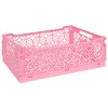 Niños atmosphera4kids Almacenamiento>Caja plegable rosa 40x30x15cm