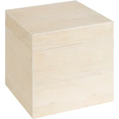 atmosphera Cestas Y Baúles>Caja tamaño 1/3 TINEO beige 20cm