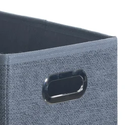 5five Cajas De Almacenamiento Y Organizadores>Caja Tnt Gris Oscuro 15x31Cm