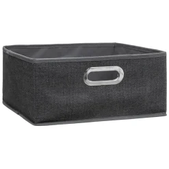 5five Cajas De Almacenamiento Y Organizadores>Caja Tnt Gris Oscuro 31x15Cm