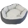 Camas Y Perreras>Cama Mascotas Redonda Gris Talla L 75x75