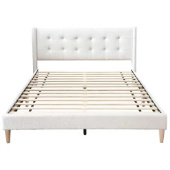 Camas>Cama Pearl Bege 174x210cm