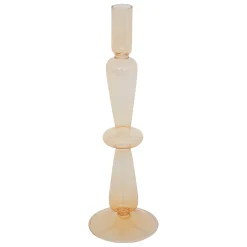 atmosphera Portavelas Y Candelabros>Candelabro Bulles Amarillo 29.7cm