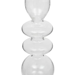 atmosphera Portavelas Y Candelabros|Estilo Contemporaneo>Candelabro Bulles Transparente 22cm