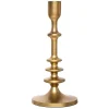 atmosphera Portavelas Y Candelabros|Estilo Contemporaneo>Candelabro Feel Dorado 25.5cm
