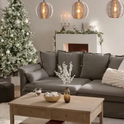 atmosphera Portavelas Y Candelabros|Estilo Contemporaneo>Candelabro Metal P/3 Velas 22.5x9.1x26.5