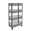 Carros De Soporte>Carrito Cocina C/4 Cestas 46.5x26x78.8